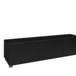 TV-Lowboard Calabrini 150 Schwarz Matt