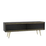 TV-Lowboard Tori Schwarzgraphit