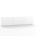 TV-Lowboard Kolder 150 Weiß Matt