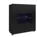 Kommode Calabrini K2D Schwarz Matt